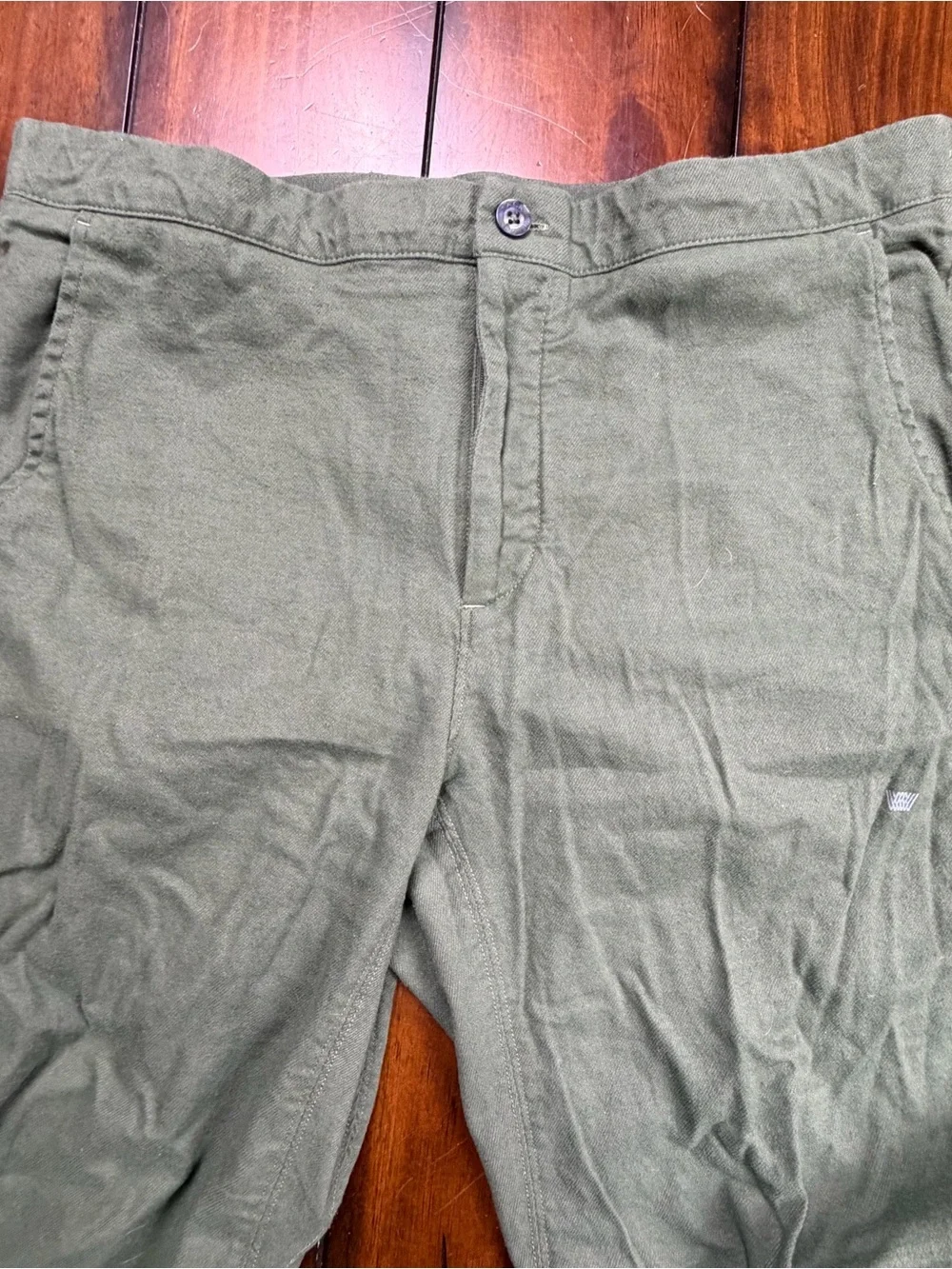 Mack Weldon Olive Green Jogger Pants